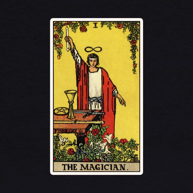 The Magician Tarot Card by visionarysea